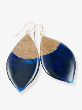 Driftwood Earrings (Dark Tide)